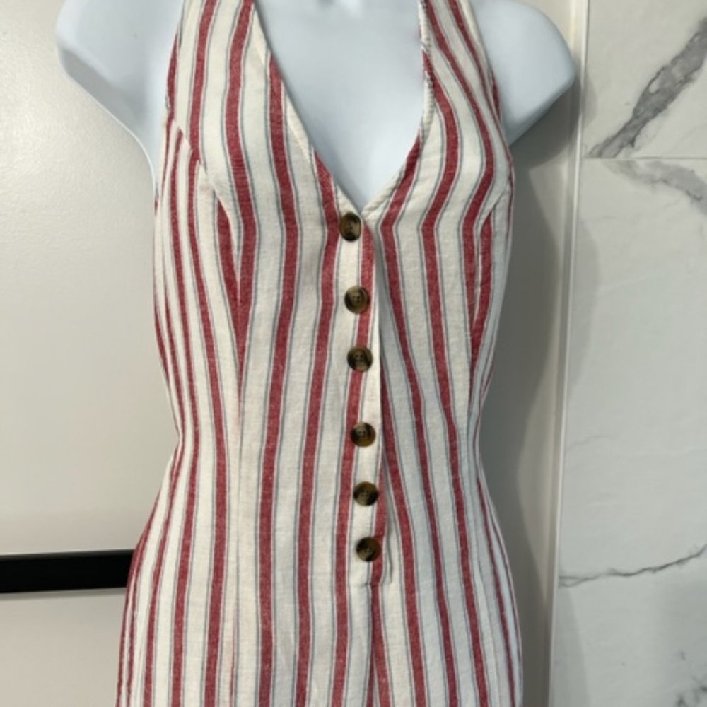 AMERICAN EAGLE ROMPER HALTER NECK, SIZE S